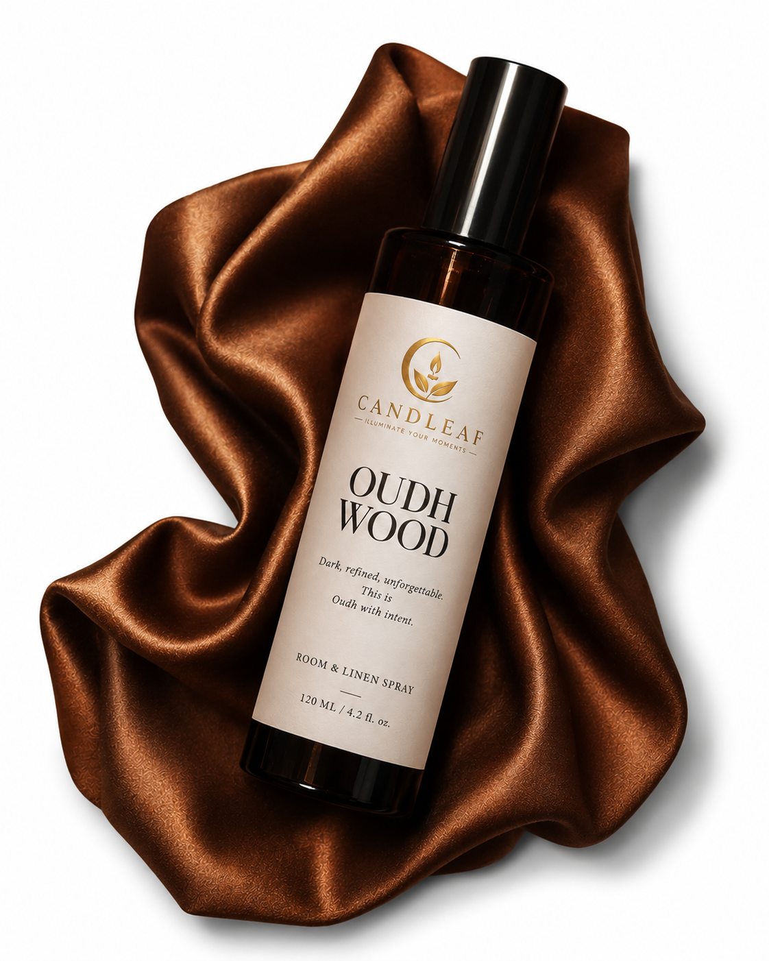 Oudh Wood Room & Linen Spray Luxury Home Fragrance Mist (120ml)