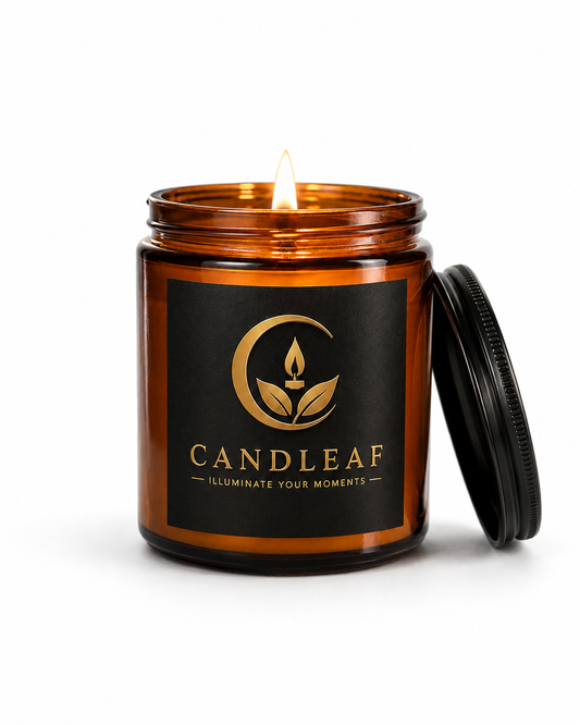 Candleaf Amber Glow Scented Candle